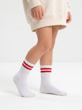 3-PACK of Mid-calf sports socks for Boys and Girls