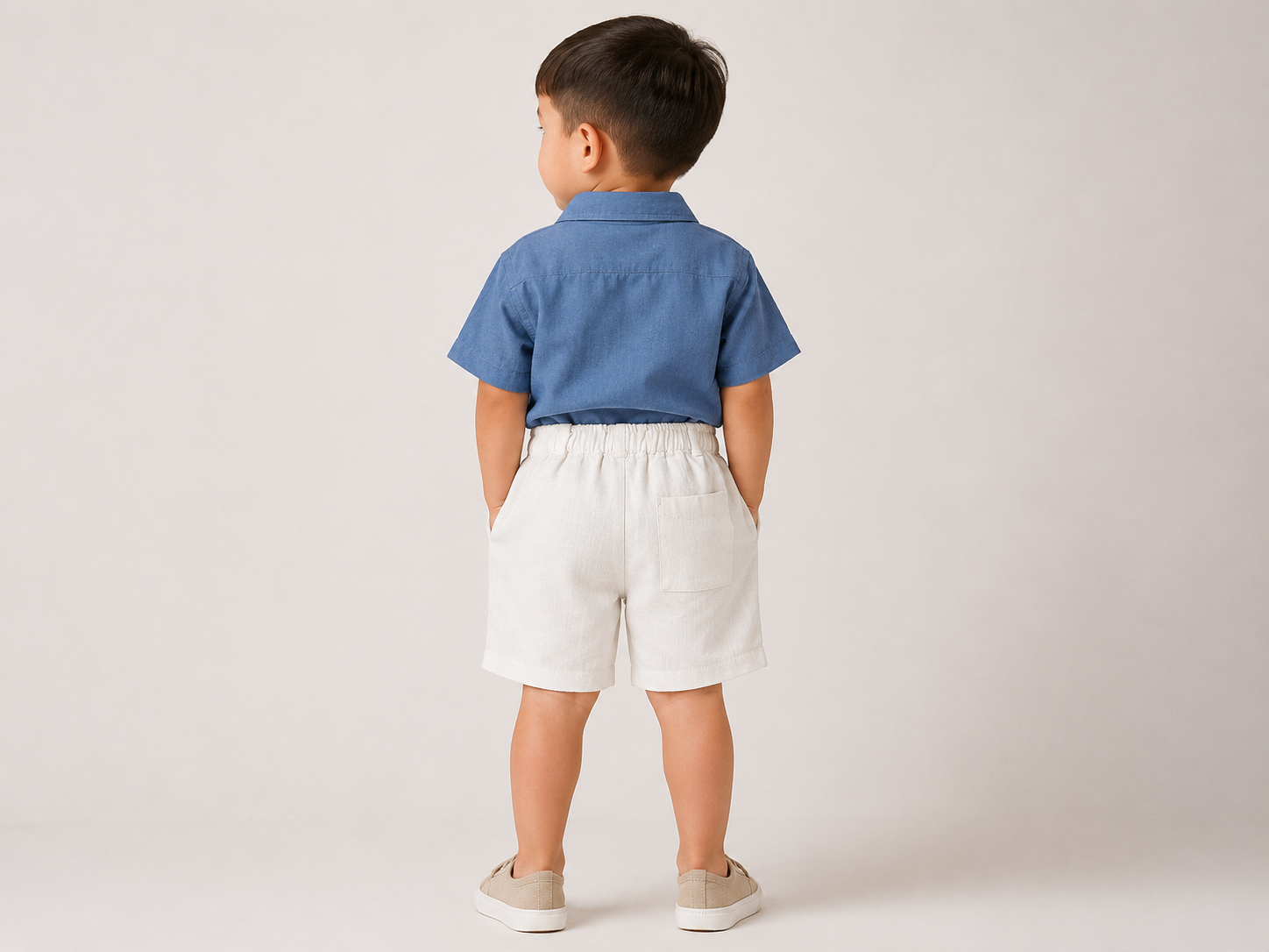 Boys linen short loose Fit