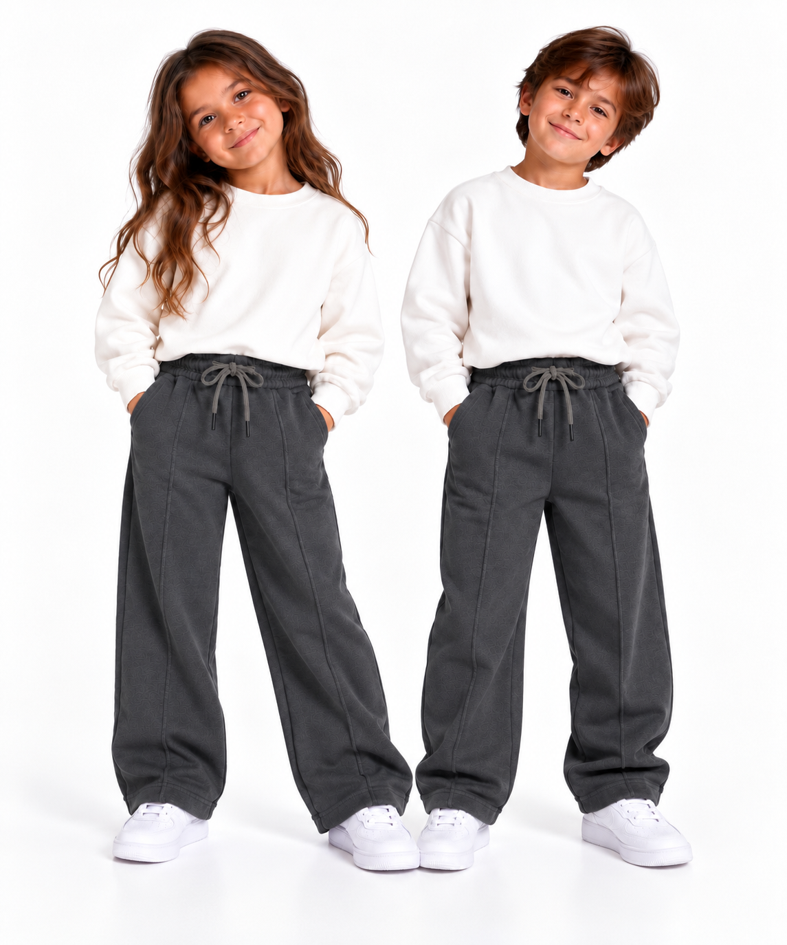 Kids Melton Sweatpant with interior fleece