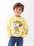Boys’ Yellow Snoopy Graphic Sweatshirt – Melton
