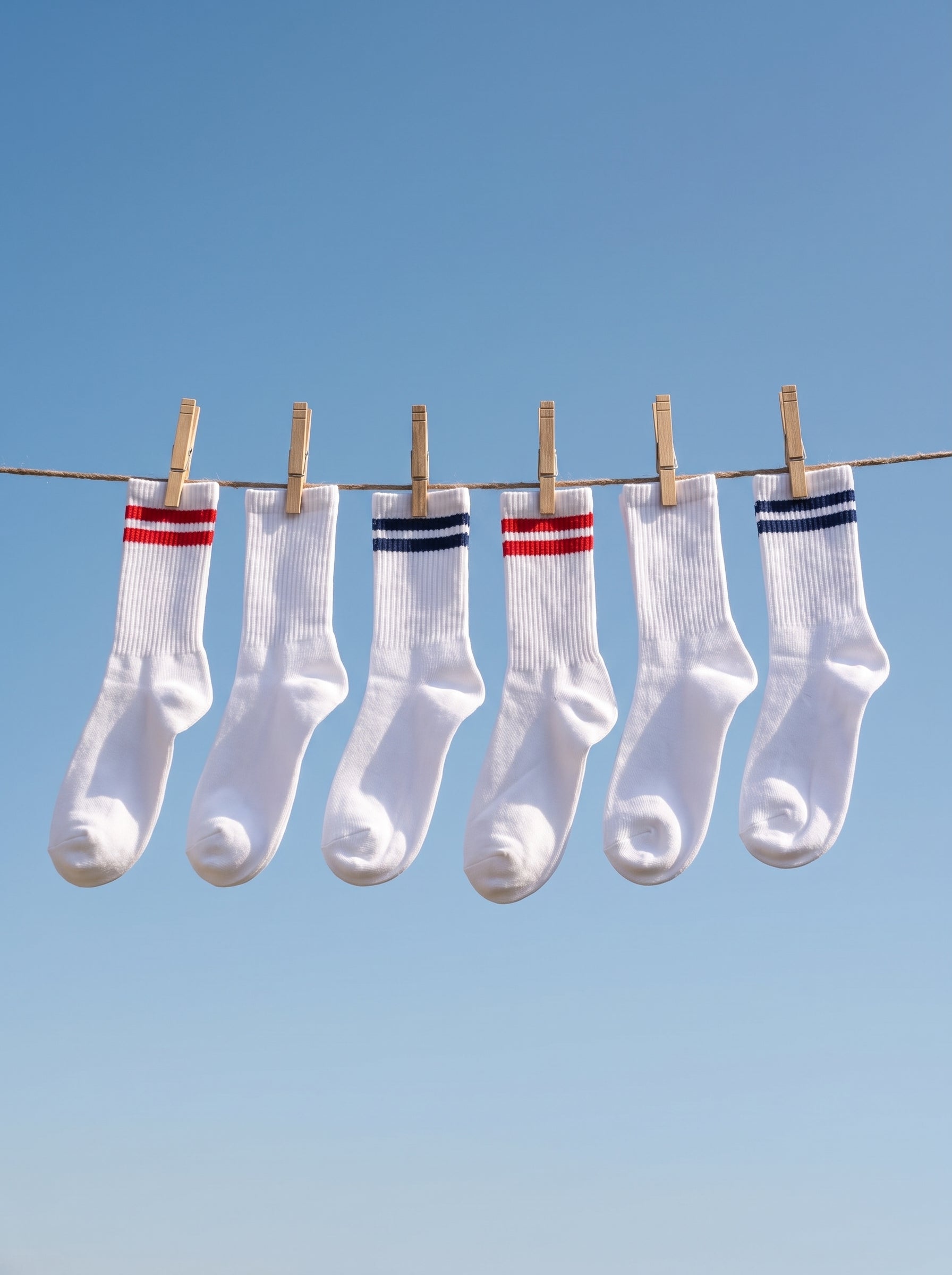 3-PACK of Mid-calf sports socks for Boys and Girls
