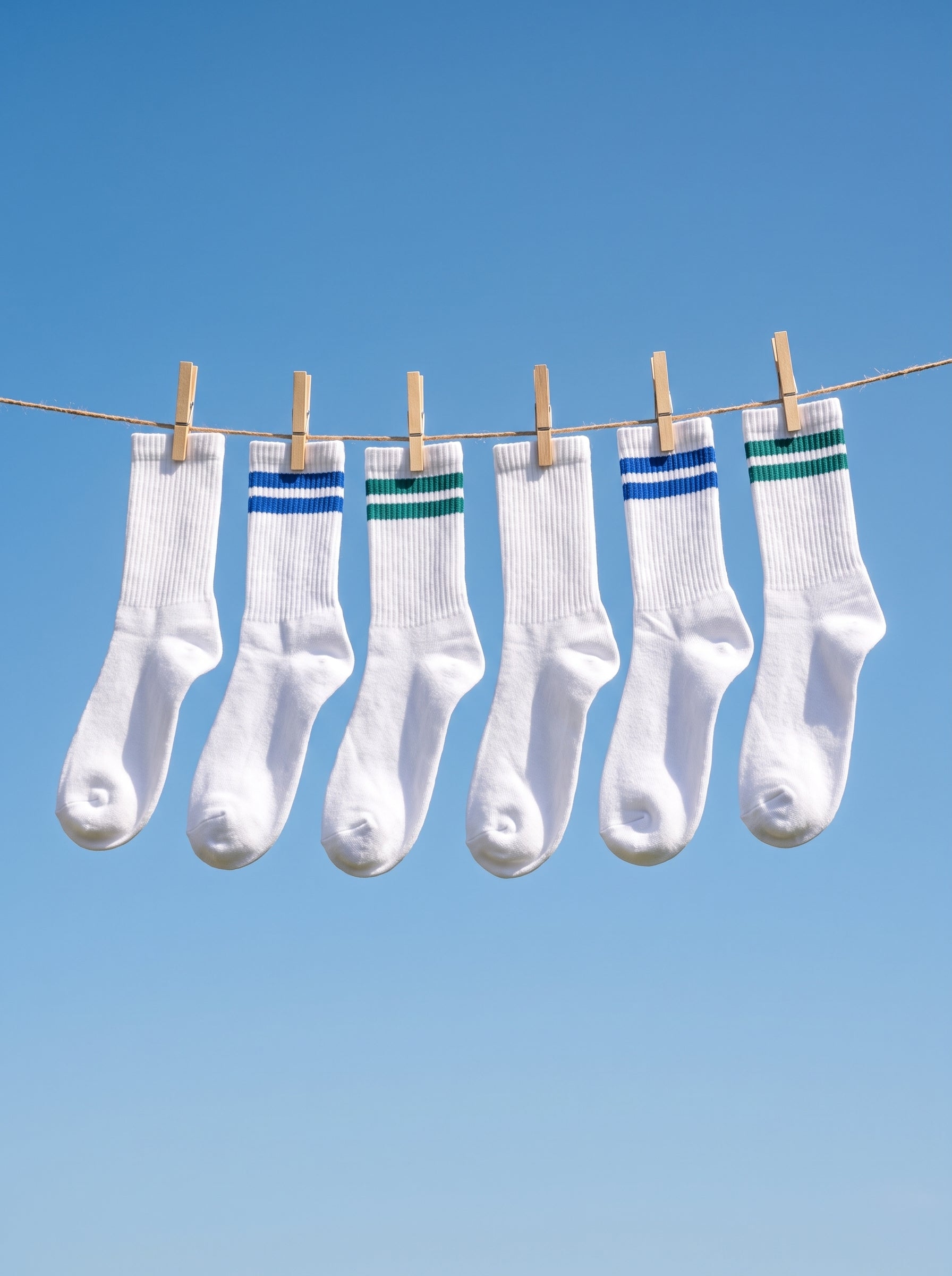 3-PACK of Mid-calf sports socks for Boys and Girls