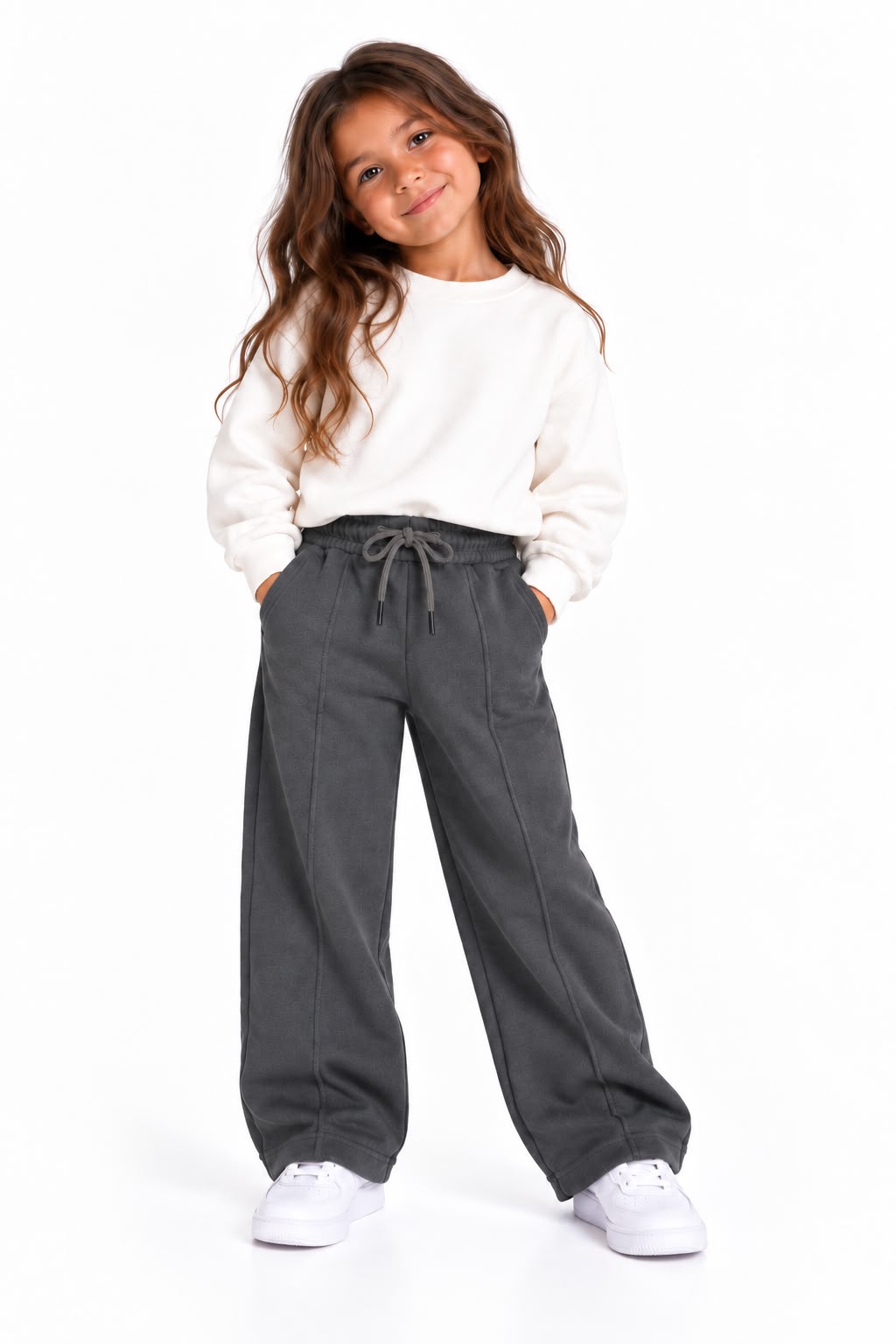 Kids Melton Sweatpant with interior fleece