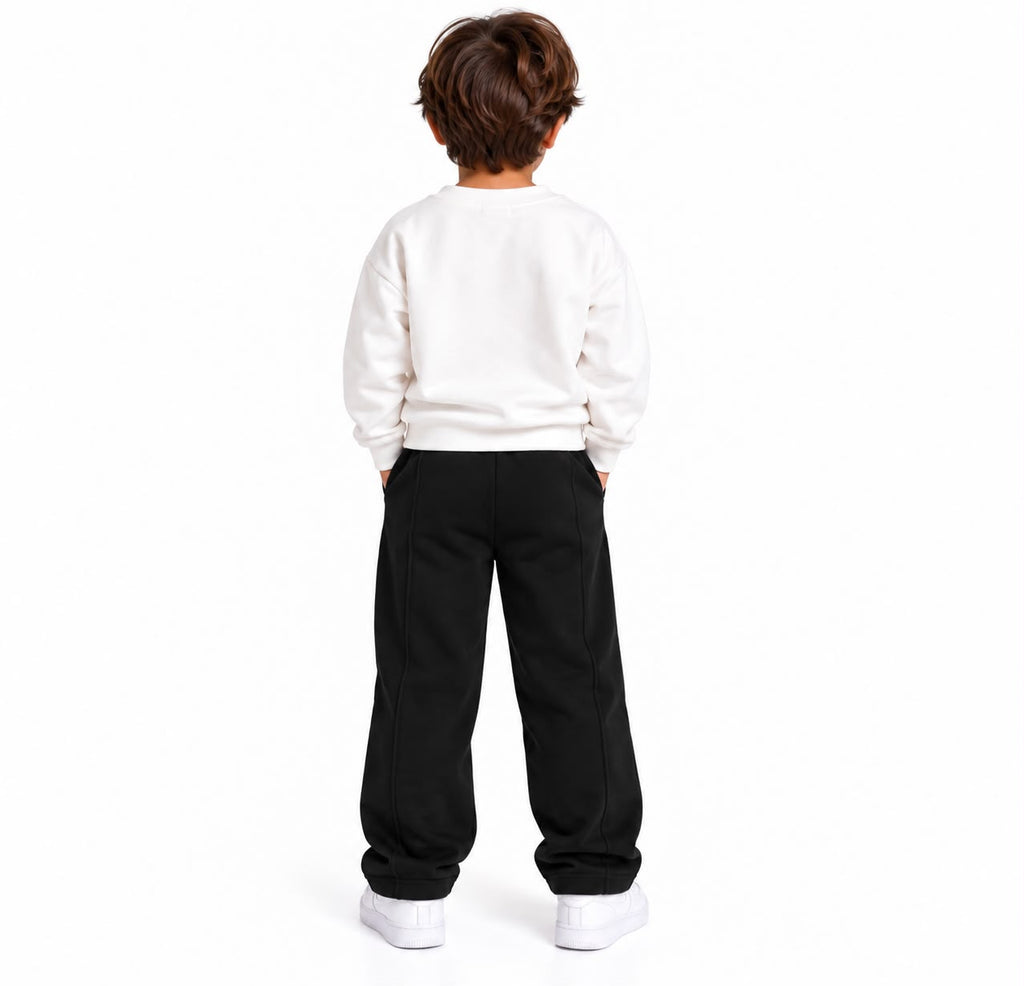 Kids Melton Sweatpant with interior fleece